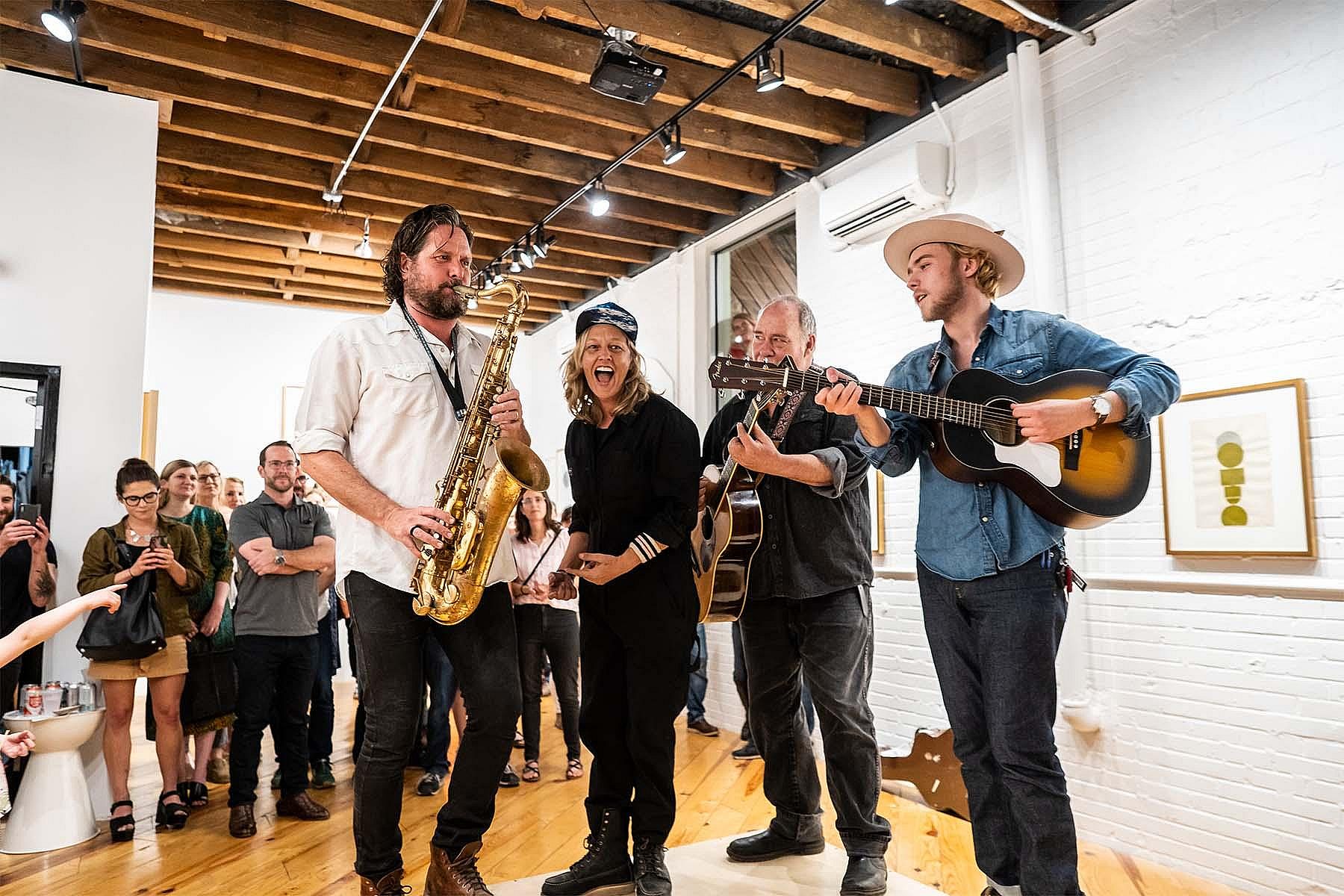 BIG FLAT ART SHOW JACK SANDERS 28