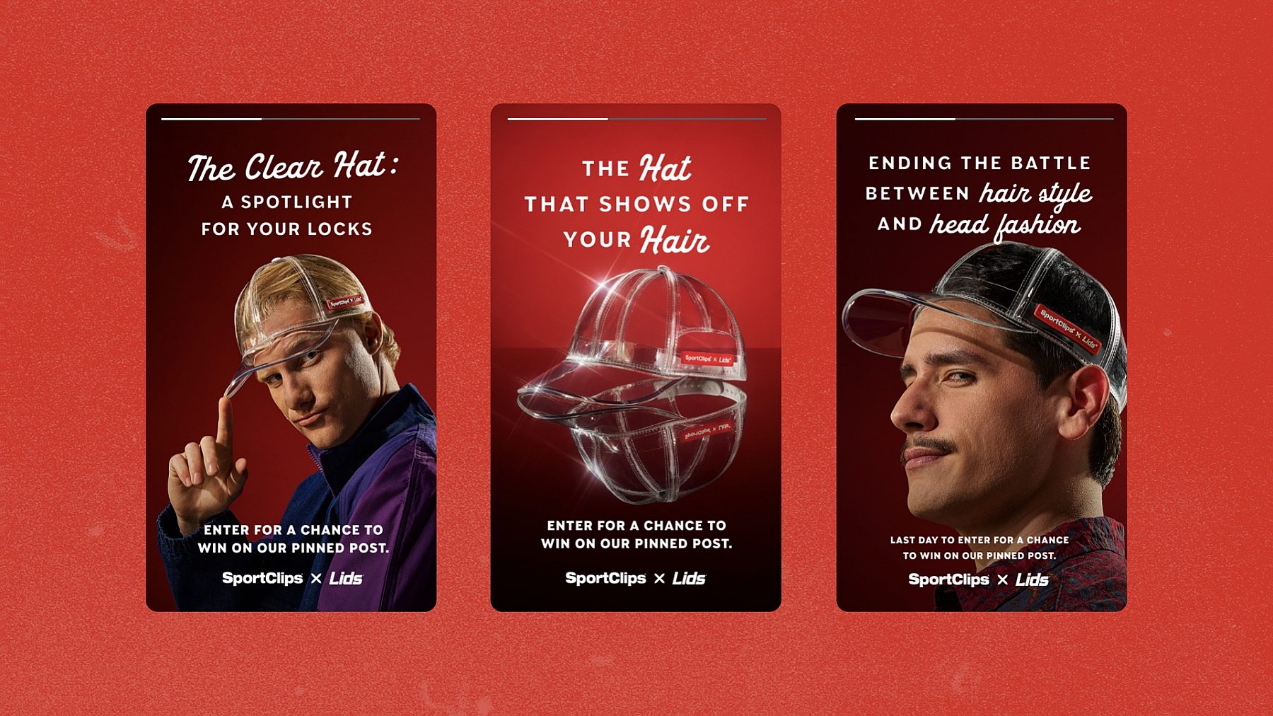 Sport Clips x Lids Clear Hats Case Study 002