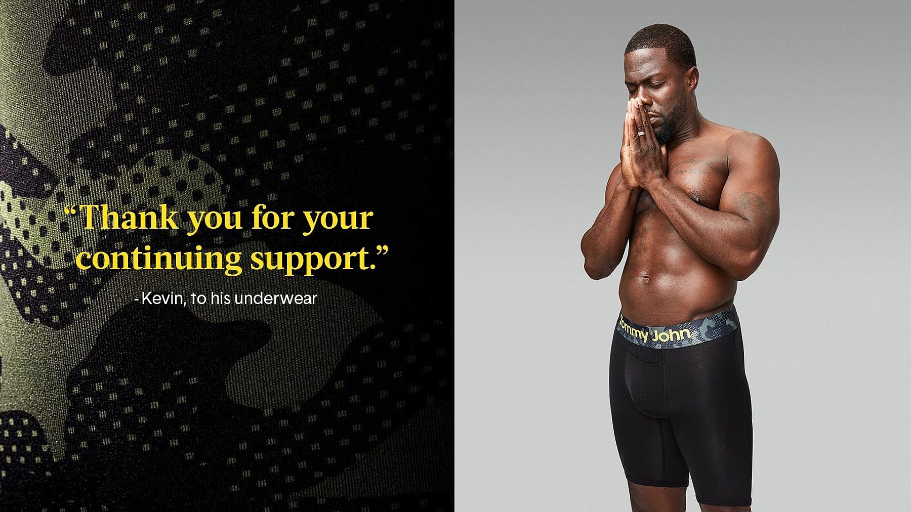 Tommy John Kevin Hart Sport Printed Boxer Briefs for Men