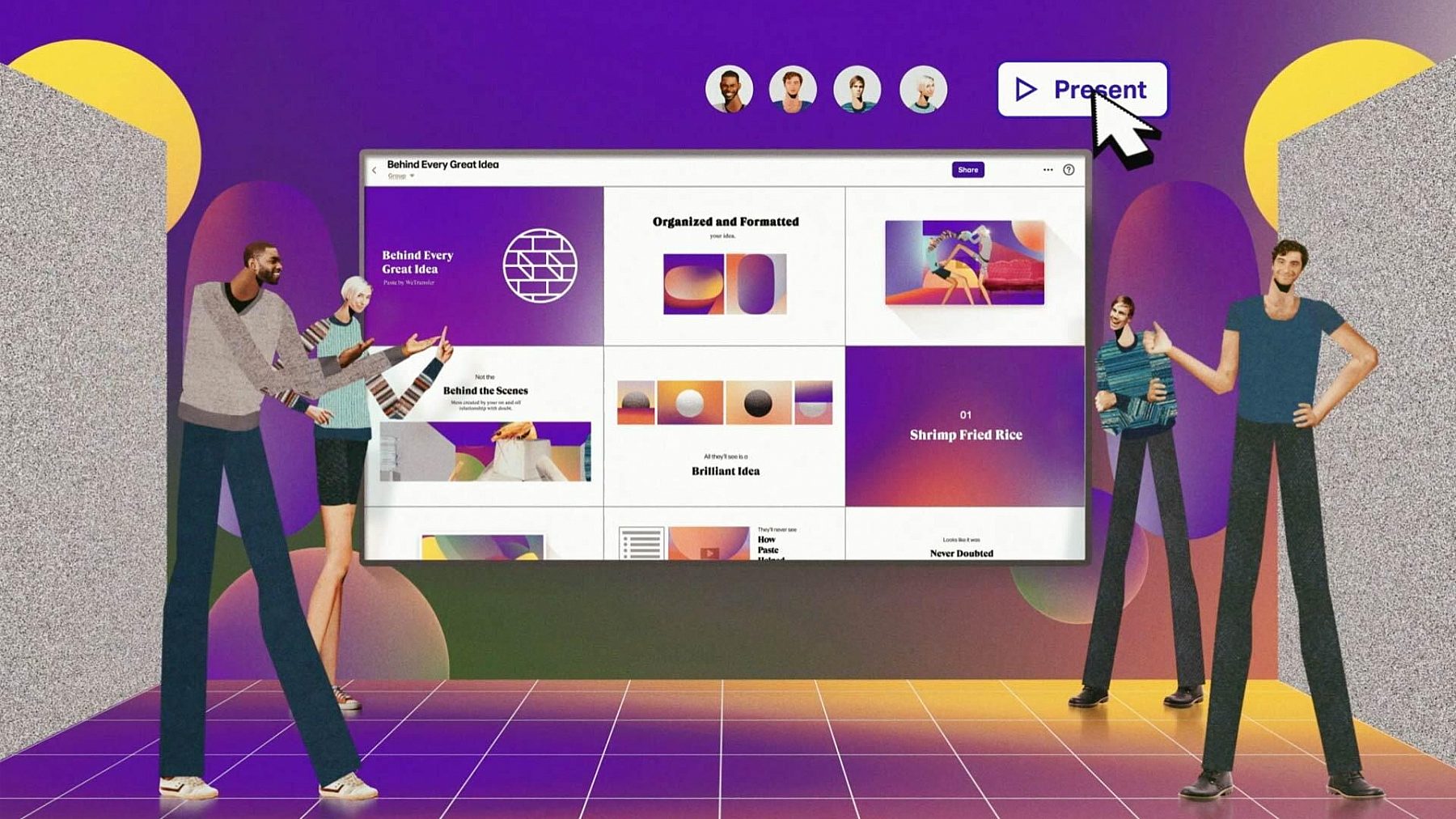 PREACHER WETRANSFER PASTE BEHIND EVERY GREAT IDEA 7